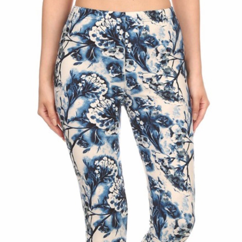 Floral High Waisted Butter Soft Leggings